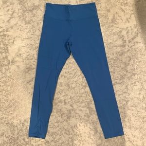 Zyia Blue Leggings Size 6 to 8